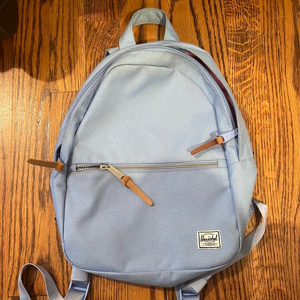 Mini light blue Herschel backpack